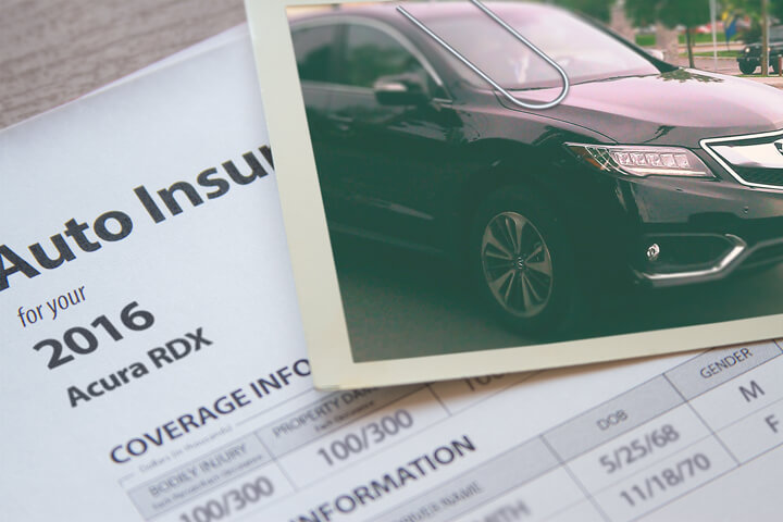 Acura RDX insurance rates