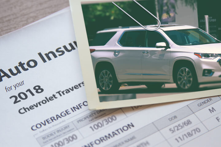 Chevrolet Traverse insurance