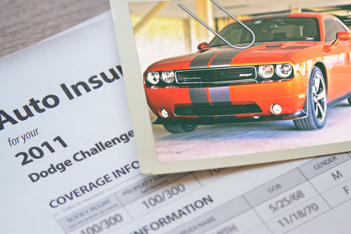 Dodge Challenger insurance
