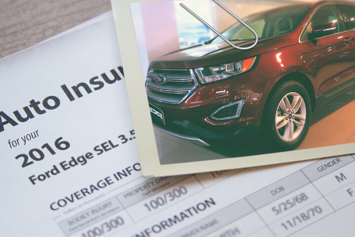 Ford Edge insurance