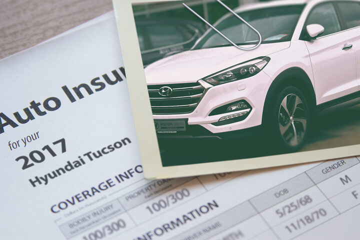 Hyundai Tucson insurance