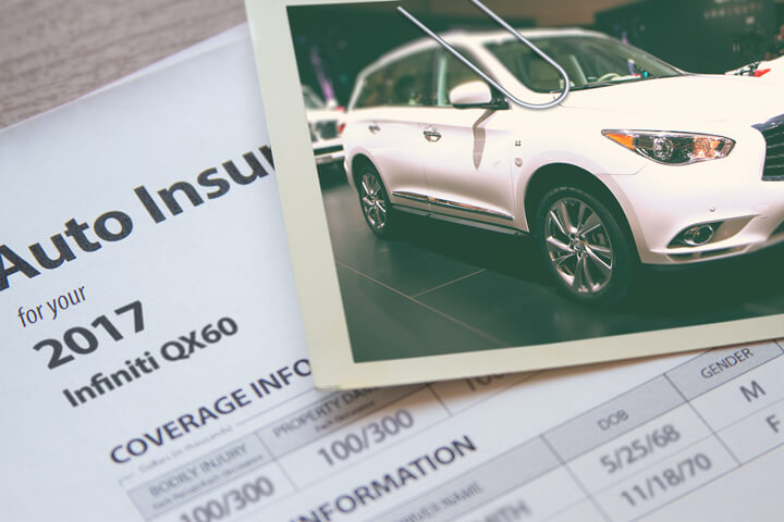 Infiniti QX60 insurance