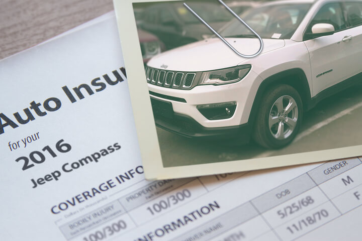 Jeep Compass insurance