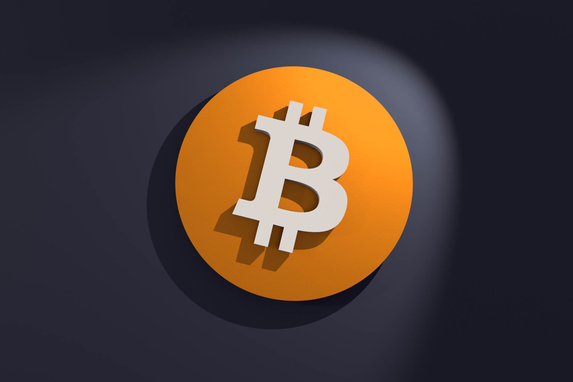 Bitcoin B Logo front view free image download