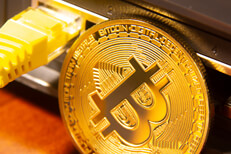 Bitcoin on edge with LAN router Bitcoin on edge with LAN cable and router