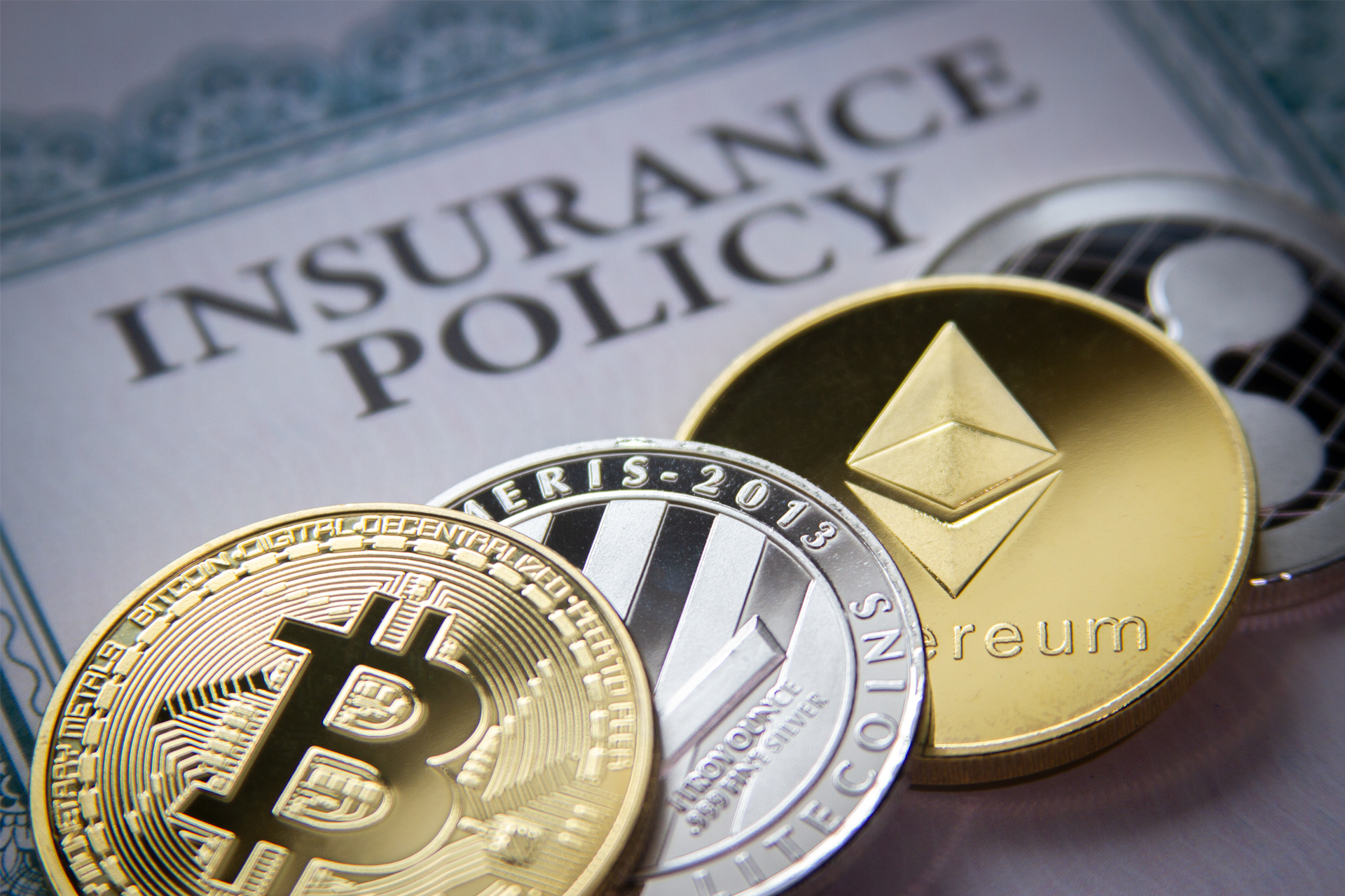 Crypto insurance policy free image download