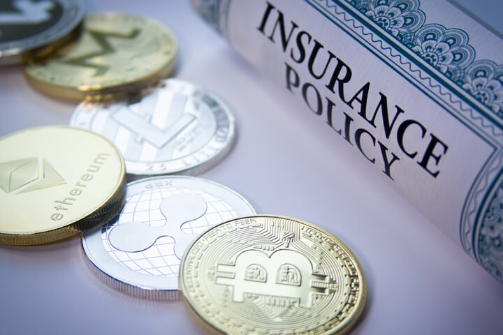 Insurance policy for cryptocurrency including Bitcoin, Ripple, Ether, Litecoin, Monero, and Zcash