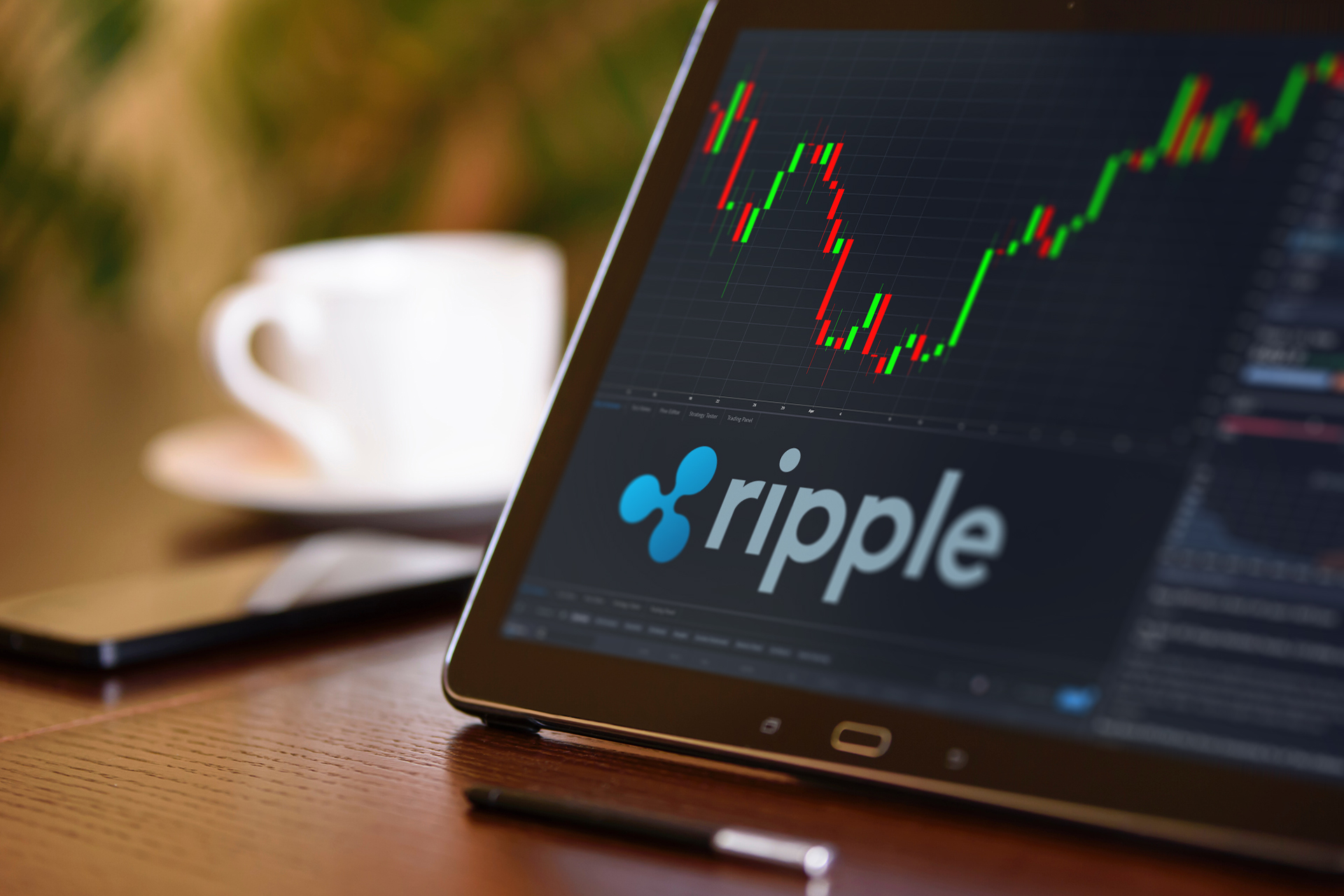 Tracking Ripple Stock Price On Tablet Free Image Download
