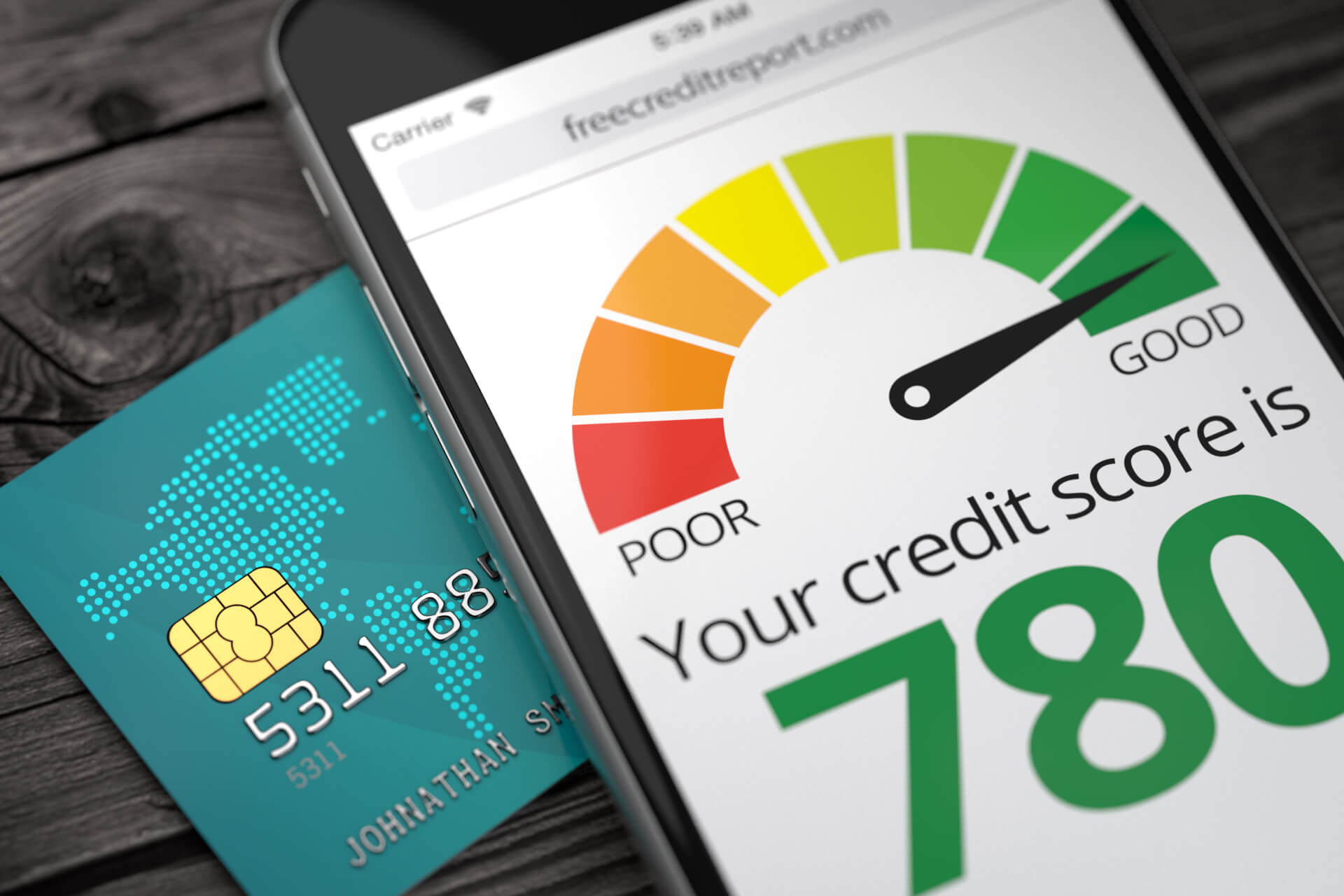 Good credit score on mobile free image download