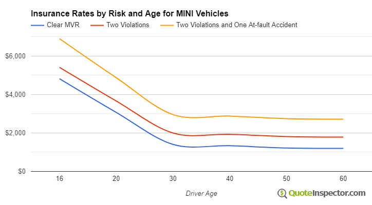 Mini insurance by risk and age