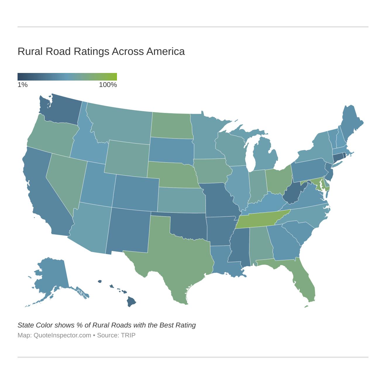 Rural Road Ratings Across America